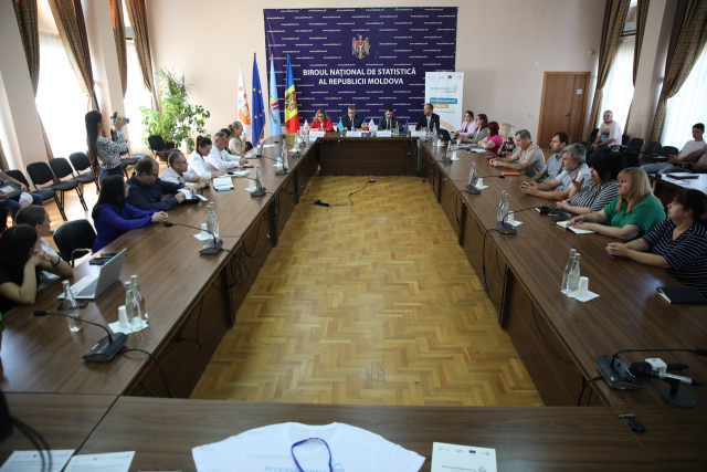 Biroul Național de Statistică dă start recensământului de PROBĂ în 11 localități din țară, cu sprijinul Uniunii Europene și UNFPA