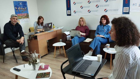 Echipa Institutului pentru Inițiative Rurale a fost familiarizată cu modalitatea de căutare a datelor statistice pe site-ul BNS și în Banca de date