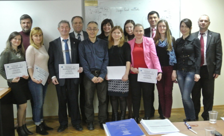 The National Bureau of Statistics and the Academy of Economic Studies had the benefit of being trained by an international university professor
