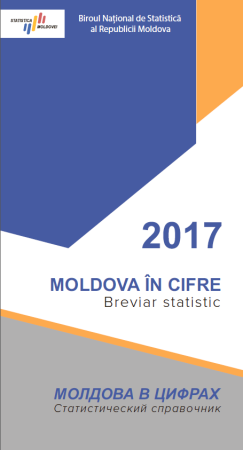 Cтатистический справочник "Молдова в цифрах, выпуск 2017 г.", размещен на веб-странице 