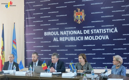 Proiectul de cooperare între Biroul Național de Statistică din Moldova și Statistica Suediei a ajuns la final